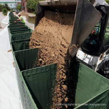 Welded Gabion Barrier Defence Bastion Defense Wall For Military Fortification And Flood Control